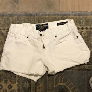 Lucky Brand White Shorts